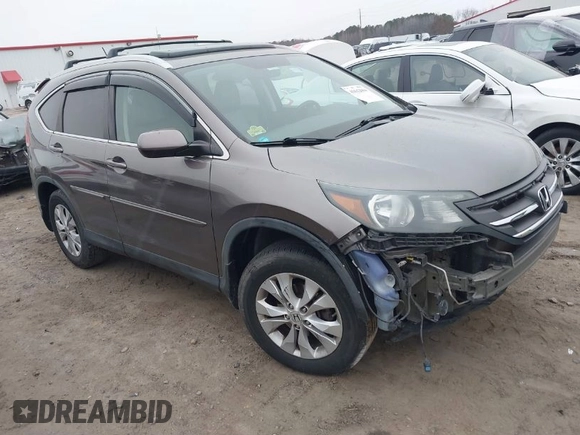 2013 Honda CR-V EX-L with VIN 5J6RM4H73DL067842, listed as a IAAI auction lot 41612064 with 184,109 mi miles. Bid and sale history available at carsss.com. Image 1.