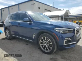 2020 BMW X5 sDrive40i with VIN 5UXCR4C0XLLW64815, listed as a Copart auction lot 50429185 with 39,544 mi miles and Salvage Title. Bid and sale history available at DreamBid. Image 4.