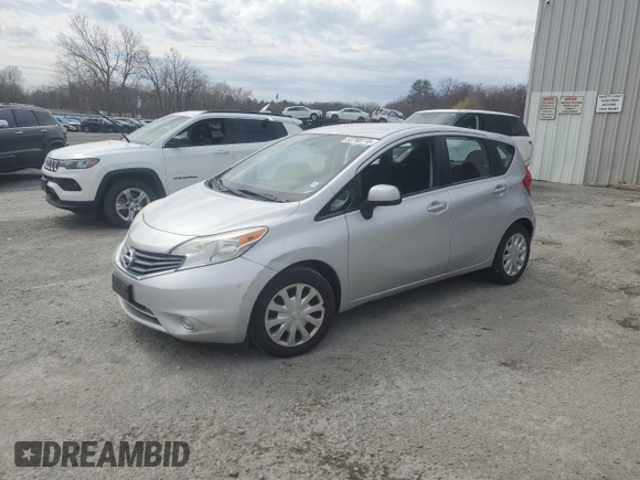 2014 Nissan Note S with VIN 3N1CE2CP6EL404632, listed as a Copart auction lot 53788115 with 123,525 mi miles and Clean Title. Bid and sale history available at DreamBid. Image 1.