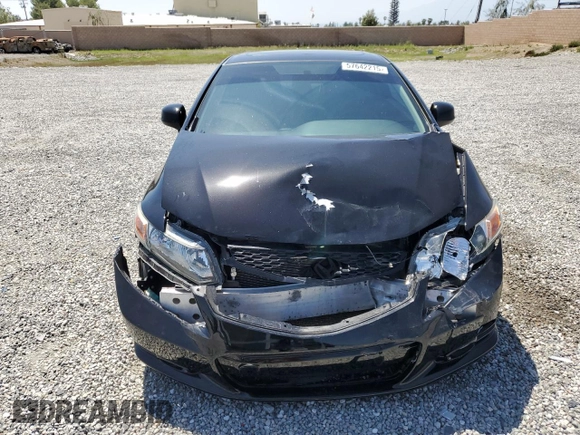 2012 Honda Civic Si with VIN 2HGFG4A58CH702723, listed as a Copart auction lot 57642215 with 99,385 mi miles and Salvage title. Bid and sale history available at DreamBid. Image 5.