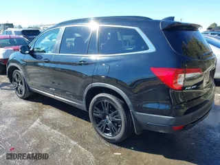 2021 Honda Pilot Special Edition with VIN 5FNYF6H21MB070818, listed as a IAAI auction lot 41632467 with 43,211 mi miles. Bid and sale history available at carsss.com. Image 3.