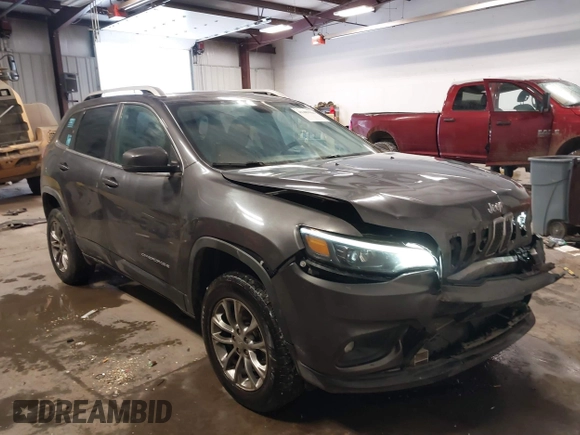 2019 Jeep Cherokee Latitude Plus with VIN 1C4PJMLX1KD272810, listed as a IAAI auction lot 41489966 with 97,192 mi miles and . Bid and sale history available at DreamBid. Image 1.