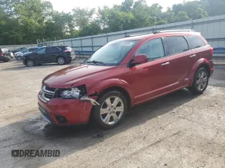 2011 Dodge Journey LUX with VIN 3D4PH9FGXBT544983, listed as a Copart auction lot 62509395 with 162,320 mi miles and Salvage title. Bid and sale history available at DreamBid. Image 1.