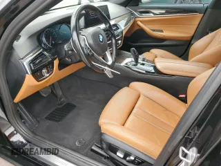 2018 BMW 5 Series 540i with VIN WBAJE5C56JG917606, listed as a Copart auction lot 54196055 with 85,207 mi miles and Salvage title. Bid and sale history available at DreamBid. Image 7.