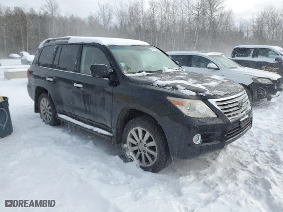 2011 Lexus LX 570 with VIN JTJHY7AX9B4081394, listed as a Copart auction lot 42973665 with 223,138 mi miles and Clean Title. Bid and sale history available at carsss.com. Image 4.