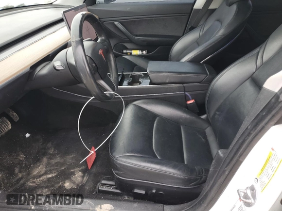 2018 Tesla Model 3 Long Range Battery with VIN 5YJ3E1EB8JF131131, listed as a Copart auction lot 45170685 with 135,544 mi miles and Salvage Title. Bid and sale history available at DreamBid. Image 7.