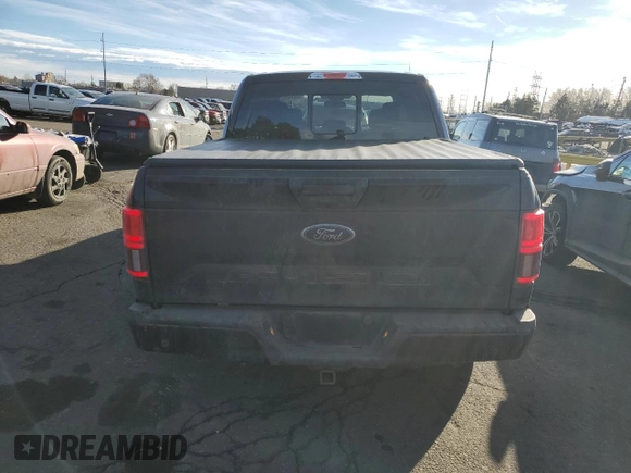 2019 Ford F-150 XL with VIN 1FTEW1E52KFB61836, listed as a Copart auction lot 46679095 with 83,989 mi miles and Salvage Title. Bid and sale history available at carsss.com. Image 6.