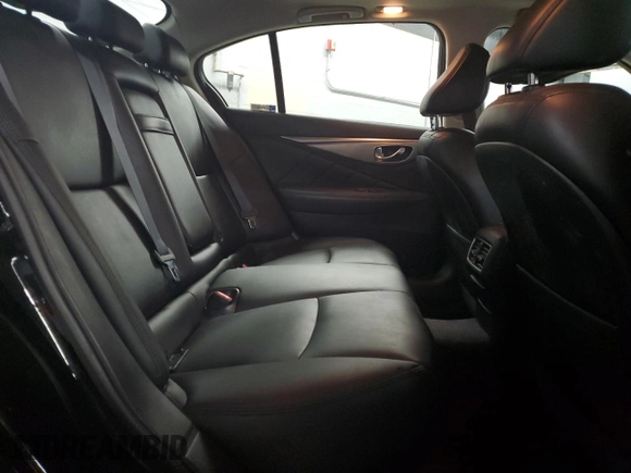 2014 Infiniti Q50 Premium with VIN JN1BV7AR9EM701056, listed as a Copart auction lot 51311135 with 80,387 mi miles and Salvage Title. Bid and sale history available at carsss.com. Image 10.