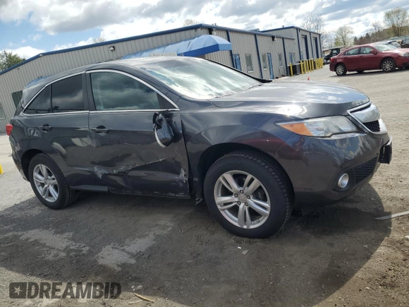2013 Acura RDX with VIN 5J8TB4H35DL002491, listed as a Copart auction lot 53522525 with 96,771 mi miles and Salvage Title. Bid and sale history available at carsss.com. Image 4.