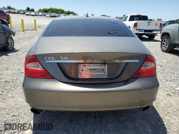 2008 Mercedes-Benz CLS-Class 5.5L with VIN WDDDJ72X18A122623, listed as a Copart auction lot 57078084 with 0 mi miles and Non Repairable. Bid and sale history available at carsss.com. Image 6.