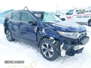 2019 Honda CR-V LX with VIN 5J6RW6H35KL000434, listed as a IAAI auction lot 41568196 with 28,163 mi miles. Bid and sale history available at carsss.com. Image 1.