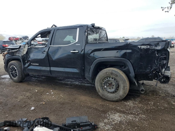 2024 Toyota Tundra Limited z VIN 5TFJA5DB9RX171585, wystawiony jako Copart lot #54882485 z przebiegiem Nie podano mil oraz Szkoda całkowita • Salvage title. Historia ofert i sprzedaży dostępna na DreamBid. Obrazek 2.