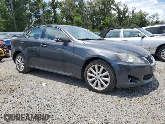 2010 Lexus IS 250 with VIN JTHCF5C24A5043992, listed as a Copart auction lot 60316465 with 94,318 mi miles and Salvage title. Bid and sale history available at DreamBid. Image 4.