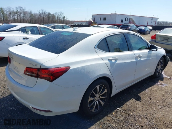 2017 Acura TLX with VIN 19UUB1F33HA005252, listed as a IAAI auction lot 41778669 with 68,722 mi miles. Bid and sale history available at carsss.com. Image 4.