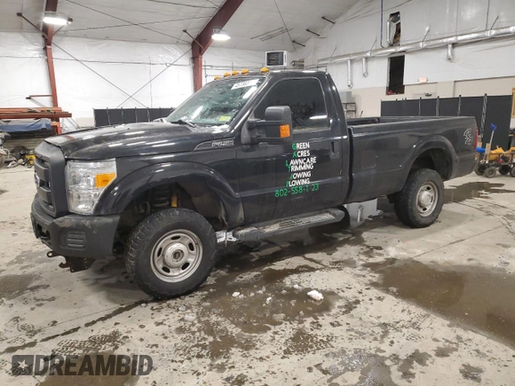 2015 Ford F-250 XLT with VIN 1FTBF2B65FEC94608, listed as a Copart auction lot 45738315 with 84,803 mi miles and Salvage title. Bid and sale history available at DreamBid. Image 1.