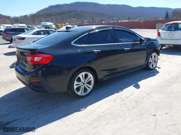 2016 Chevrolet Cruze Premier with VIN 1G1BG5SM1G7307754, listed as a IAAI auction lot 41834965 with 121,069 mi miles. Bid and sale history available at carsss.com. Image 4.