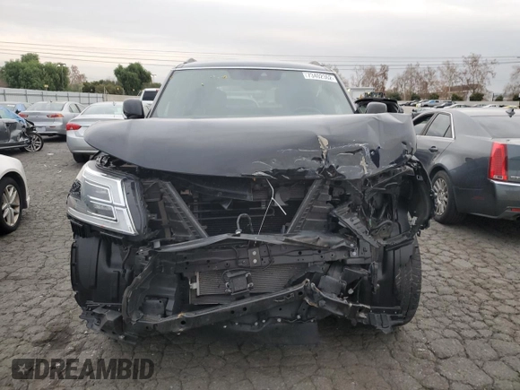 2021 Nissan Armada SL with VIN JN8AY2BA3M9373697, listed as a Copart auction lot 73402362 with 1,465 mi miles. Bid and sale history available at carsss.com. Image 5.