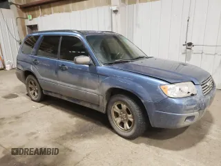 2007 Subaru Forester X with VIN JF1SG63617G735181, listed as a Copart auction lot 88952485 with 141,285 mi miles and Salvage Title. Bid and sale history available at carsss.com. Image 4.