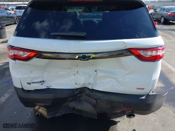 2021 Chevrolet Traverse RS with VIN 1GNEVJKW0MJ266088, listed as a IAAI auction lot 41504928 with 57,966 mi miles. Bid and sale history available at carsss.com. Image 6.