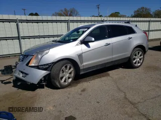 2014 Cadillac SRX Performance Collection z VIN 3GYFNCE38ES559239, wystawiony jako Copart lot #49843955 z przebiegiem 99 497 mil mil oraz Szkoda całkowita • Salvage title. Historia ofert i sprzedaży dostępna na DreamBid. Obrazek 1.