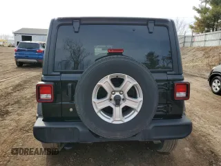2020 Jeep Wrangler Unlimited Sport Altitude with VIN 1C4HJXDG5LW170856, listed as a Copart auction lot 49050535 with 30,010 mi miles and Salvage Title. Bid and sale history available at carsss.com. Image 6.