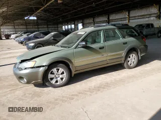2005 Subaru Legacy Outback with VIN 4S4BP61C056354858, listed as a Copart auction lot 60150935 with Not provided miles and Salvage title. Bid and sale history available at DreamBid. Image 1.
