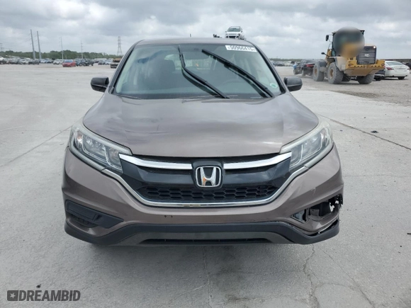 2015 Honda CR-V LX with VIN 3CZRM3H38FG700102, listed as a Copart auction lot 50966415 with 128,223 mi miles and Salvage Title. Bid and sale history available at carsss.com. Image 5.