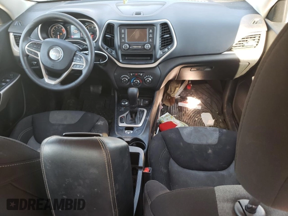 2017 Jeep Cherokee Sport with VIN 1C4PJMAS7HD222221, listed as a Copart auction lot 74942774 with 103,537 mi miles and Salvage Title. Bid and sale history available at carsss.com. Image 8.