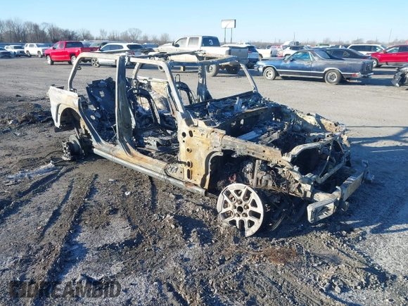 2021 Jeep Wrangler Unlimited Rubicon with VIN 1C4HJXFN5MW510861, listed as a IAAI auction lot 41376183 with 1 mi miles. Bid and sale history available at carsss.com. Image 1.