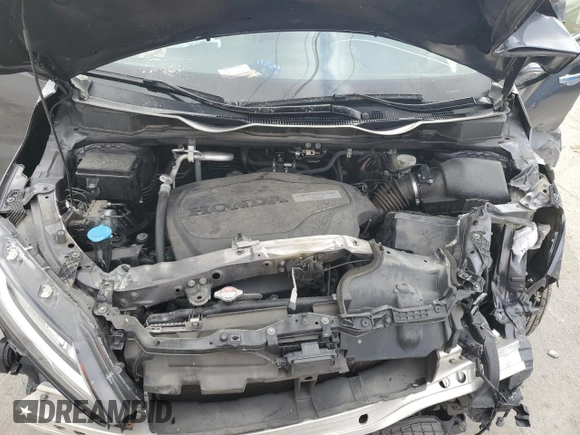 2019 Honda Odyssey Touring with VIN 5FNRL6H87KB078940, listed as a Copart auction lot 87268714 with Not Provided miles and Salvage Title. Bid and sale history available at carsss.com. Image 14.