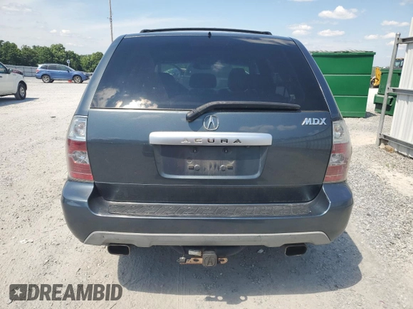 2005 Acura MDX Touring with VIN 2HNYD18825H553284, listed as a Copart auction lot 55812444 with 240,151 mi miles and Salvage Title. Bid and sale history available at carsss.com. Image 6.