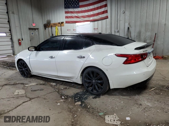 2017 Nissan Maxima SV with VIN 1N4AA6AP9HC387874, listed as a Copart auction lot 52320635 with Not Provided miles and Clean Title. Bid and sale history available at carsss.com. Image 2.