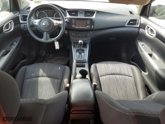 2017 Nissan Sentra SV with VIN 3N1AB7AP0HY303870, listed as a Copart auction lot 68478234 with 93,448 mi miles and Salvage Title. Bid and sale history available at carsss.com. Image 8.