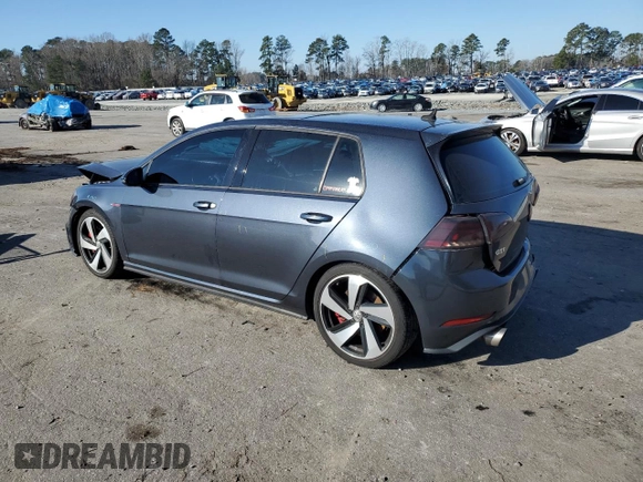 2018 Volkswagen Golf GTI S with VIN 3VW547AU0JM260463, listed as a Copart auction lot 41933214 with 95,041 mi miles. Bid and sale history available at carsss.com. Image 2.