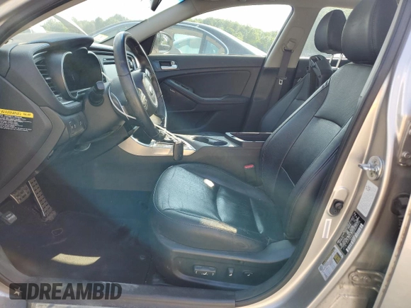 2015 Kia Optima SX Turbo with VIN 5XXGR4A69FG425643, listed as a Copart auction lot 64755095 with Not provided miles and Clean title. Bid and sale history available at DreamBid. Image 8.