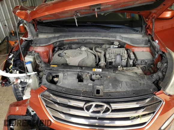 2013 Hyundai Santa Fe Sport z VIN 5XYZUDLA4DG079275, wystawiony jako Copart lot #50987665 z przebiegiem 134 064 mil mil oraz Szkoda całkowita • Salvage title. Historia ofert i sprzedaży dostępna na DreamBid. Obrazek 14.