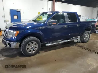 2012 Ford F-150 XL with VIN 1FTFW1EF0CFC58189, listed as a Copart auction lot 61142605 with 121,857 mi miles and Salvage title. Bid and sale history available at DreamBid. Image 1.
