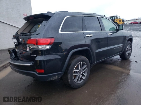 2021 Jeep Grand Cherokee 80th Anniversary with VIN 1C4RJFBG9MC509977, listed as a Copart auction lot 84087404 with 41,637 mi miles and Salvage Title. Bid and sale history available at carsss.com. Image 3.