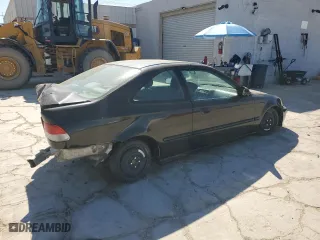 2000 Honda Civic EX with VIN 1HGEJ814XYL075853, listed as a Copart auction lot 53727785 with 232,929 mi miles and Salvage Title. Bid and sale history available at carsss.com. Image 3.