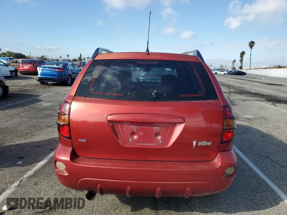 2006 Pontiac Vibe with VIN 5Y2SM65866Z416587, listed as a Copart auction lot 43799295 with 150,415 mi miles and Salvage Title. Bid and sale history available at carsss.com. Image 6.