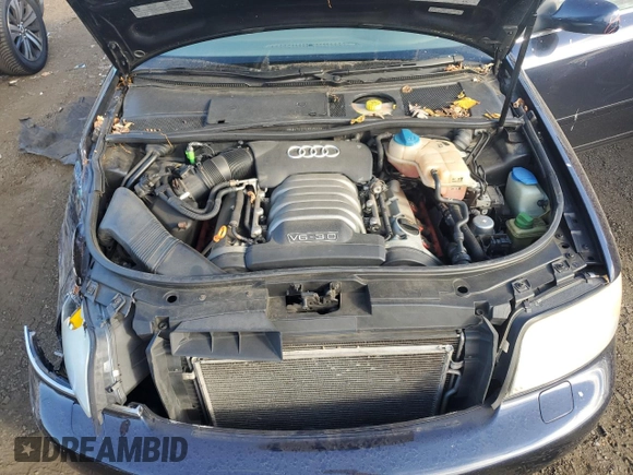 2004 Audi A6 3.0L with VIN WAULT64B94N040666, listed as a Copart auction lot 81099064 with 148,938 mi miles and Clean Title. Bid and sale history available at carsss.com. Image 11.