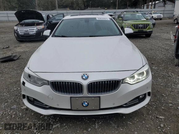 2015 BMW 4 Series 428i with VIN WBA4A5C52FGK15623, listed as a Copart auction lot 49856825 with 144,135 mi miles and Salvage Title. Bid and sale history available at DreamBid. Image 5.