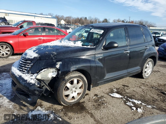 2004 Chrysler PT Cruiser with VIN 3C4FY58854T246996, listed as a Copart auction lot 42231495 with 96,789 mi miles and Salvage Title. Bid and sale history available at DreamBid. Image 1.