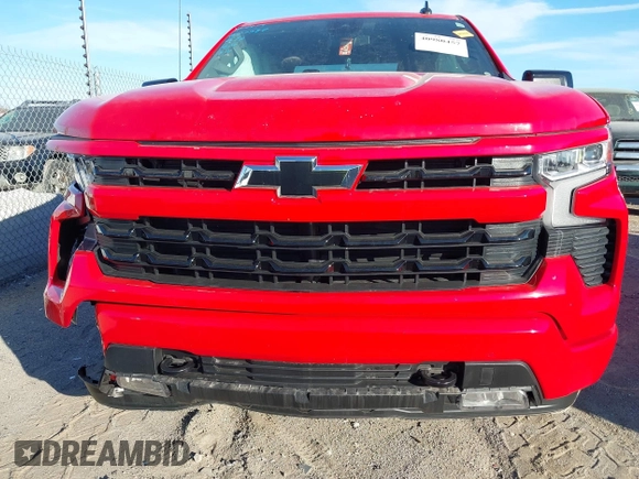2023 Chevrolet Silverado 1500 RST with VIN 2GCUDEED7P1150782, listed as a IAAI auction lot 40980457 with 2,739 mi miles. Bid and sale history available at carsss.com. Image 12.