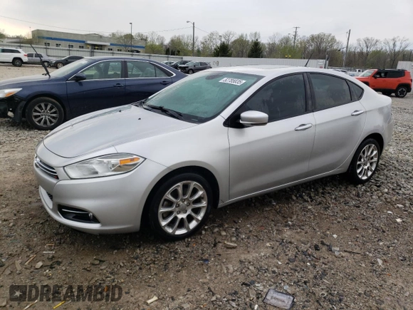 2013 Dodge Dart Limited with VIN 1C3CDFCA9DD149356, listed as a Copart auction lot 52785835 with 79,829 mi miles and Non Repairable. Bid and sale history available at carsss.com. Image 1.