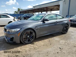 2017 BMW M4 with VIN WBS3R9C59HK709761, listed as a Copart auction lot 64412514 with 53,592 mi miles and Salvage Title. Bid and sale history available at carsss.com. Image 1.