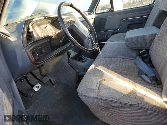 1990 Ford F-150 with VIN 1FTEF14N1LNA30373, listed as a Copart auction lot 85961874 with 27,509 mi miles and Salvage Title. Bid and sale history available at carsss.com. Image 7.