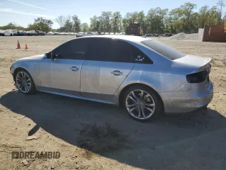 2015 Audi S4 Premium Plus with VIN WAUBGAFL5FA079614, listed as a Copart auction lot 75933174 with 100,652 mi miles and Salvage Title. Bid and sale history available at carsss.com. Image 2.