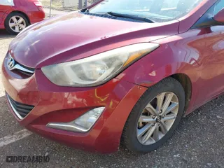 2014 Hyundai Elantra SE with VIN 5NPDH4AE1EH542553, listed as a IAAI auction lot 41963357 with 196,233 mi miles. Bid and sale history available at carsss.com. Image 6.