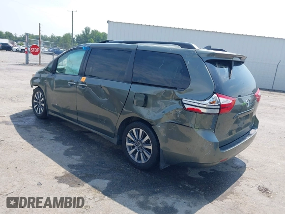 2019 Toyota Sienna XLE with VIN 5TDDZ3DC4KS217175, listed as a IAAI auction lot 42467596 with 95,515 mi miles and . Bid and sale history available at DreamBid. Image 3.